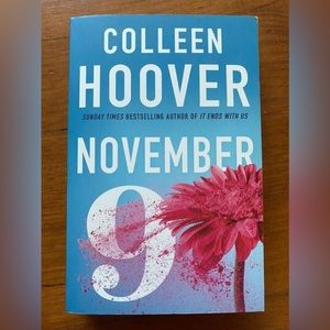 Colleen Hoover November 9 paperback